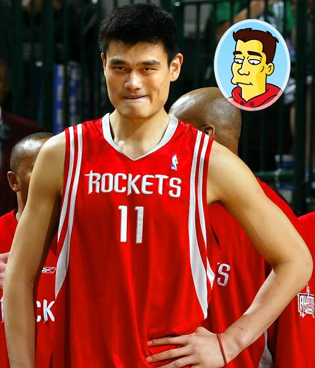 Vysoky Cinsky Basketbalista Yao Ming Povie Ze Nerozumie Anglicky Pretoze Marge Ho Poziadala O Umytie Riadu Si Com Sportovky Sk