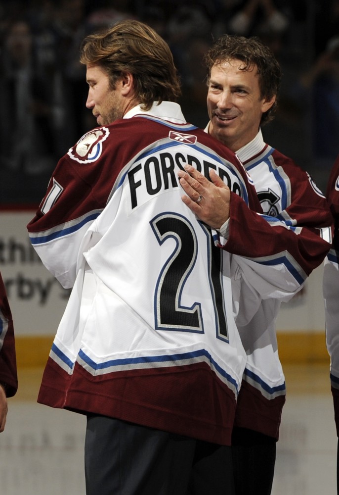 Peter Forsberg a Joe Sakic (nyhetter24.se)